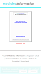 Mobile Screenshot of medicinainformacion.com